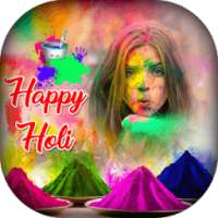 Happy Holi Photo Frame 2018 - Dhuleti Photo Frame