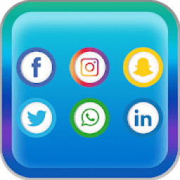universe social media &amp; networks in one place 2019 icon