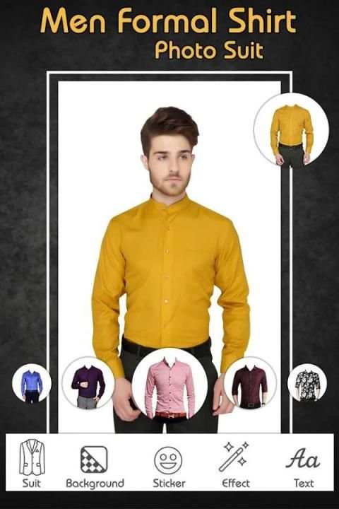 Man Formal Shirt Photo Suit : Men Shirt Photo Edit screenshot 5