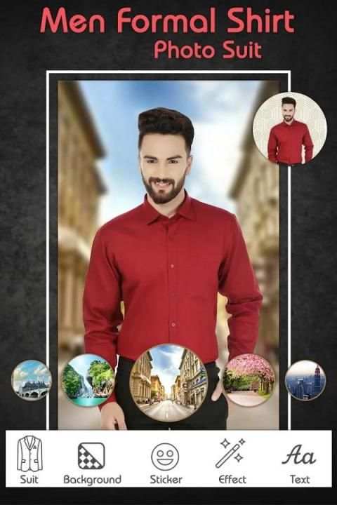 Man Formal Shirt Photo Suit : Men Shirt Photo Edit screenshot 4