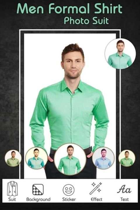 Man Formal Shirt Photo Suit : Men Shirt Photo Edit screenshot 2