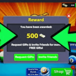 Daily Unlimited Coins Reward Links 8 Ball Pool आइकन