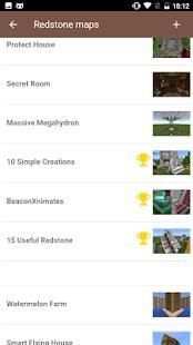 Redstone maps for Minecraft PE screenshot 4