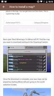 Redstone maps for Minecraft PE screenshot 1