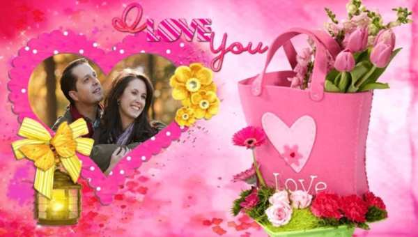 I Love You Photo Frames 4 تصوير الشاشة