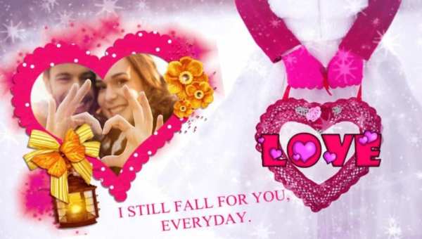 I Love You Photo Frames 7 تصوير الشاشة