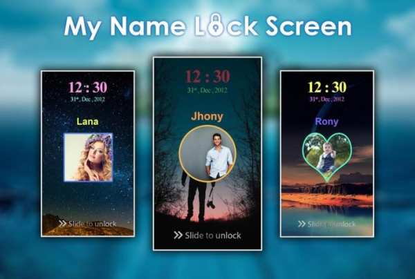 My Name Lock Screen - My Photo Lockscreen screenshot 5