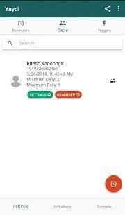 Yaydi - Social Reminder App screenshot 2