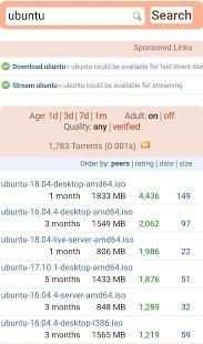 Torrent Search Engine screenshot 3