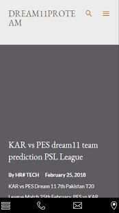 Dream11 dream team screenshot 2
