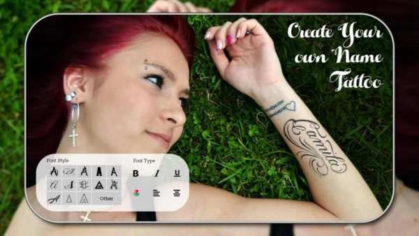 Tattoo For Girls Images स्क्रीनशॉट 1
