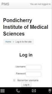 MOODLE PIMS screenshot 2