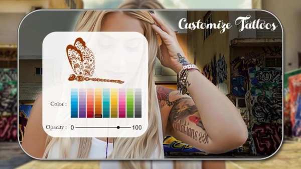 Tattoo For Girls Images स्क्रीनशॉट 4