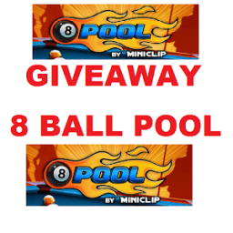 Giveaway : 8 Ball Pool आइकन
