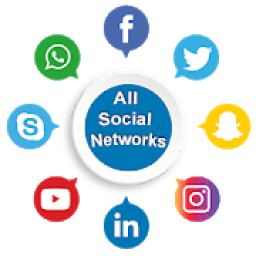 ikon All Social Networks-networks social media 2019