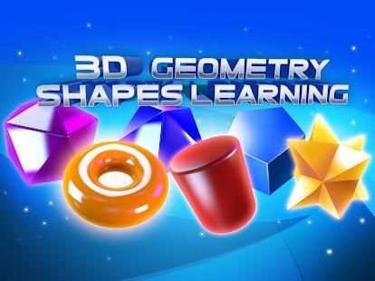 3D Geometry Shapes Learning Advance Solid Objects स्क्रीनशॉट 10