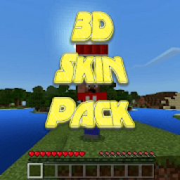 3D Skin Pack for MCPE आइकन