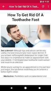 How To Stop A Toothache स्क्रीनशॉट 3