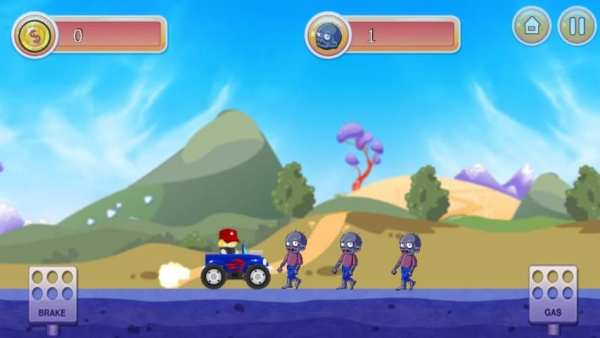 Mad Zombie Road Racing screenshot 3