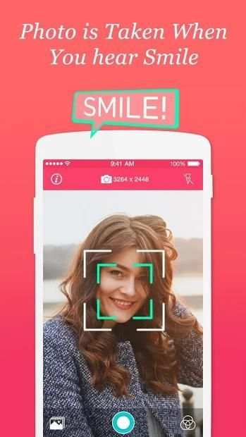Voice Camera : Voice Guide Selfie Camera screenshot 3