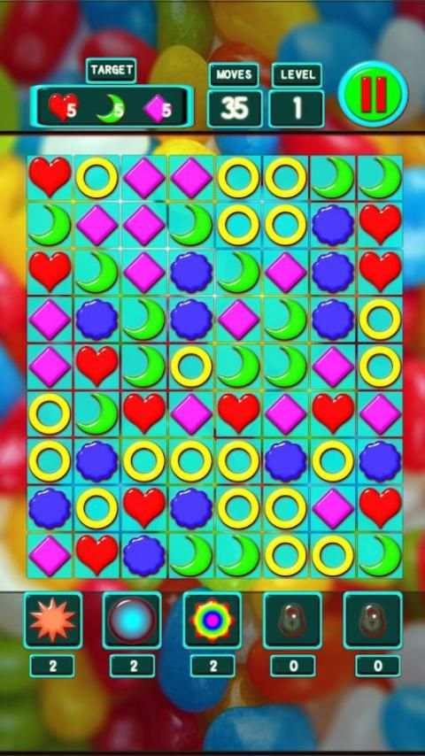 Jelly Crush Saga screenshot 1