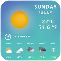 ikon Local Weather Report Widget