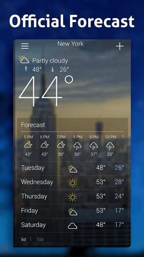 Local Weather Report Widget screenshot 4