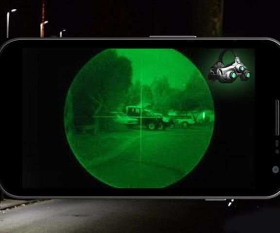 Night Vision Camera Simulation: Sonar Goggles 1 تصوير الشاشة