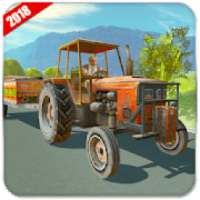 Tractor Driving Farm Sim : Tractor Trolley Game