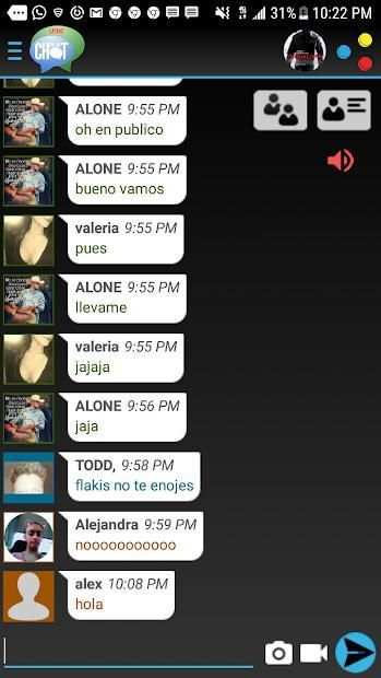 Chat Online Latino screenshot 1