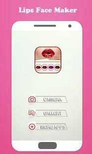Lips Face Maker Camera screenshot 6