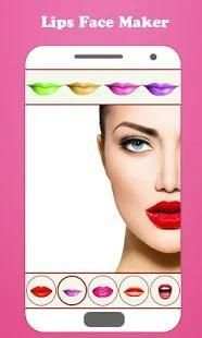 Lips Face Maker Camera screenshot 4