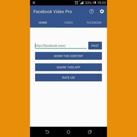Facebook Video Downloader screenshot 1