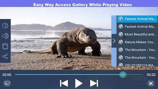 Blue Video Player - Play HD Video screenshot 3