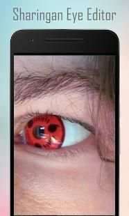 Real Sharingan Uchiha Eye edit screenshot 1