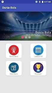 Berita dan Jadwal Sepakbola screenshot 4