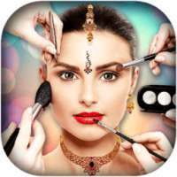 Woman Face Makeup Photo Editor