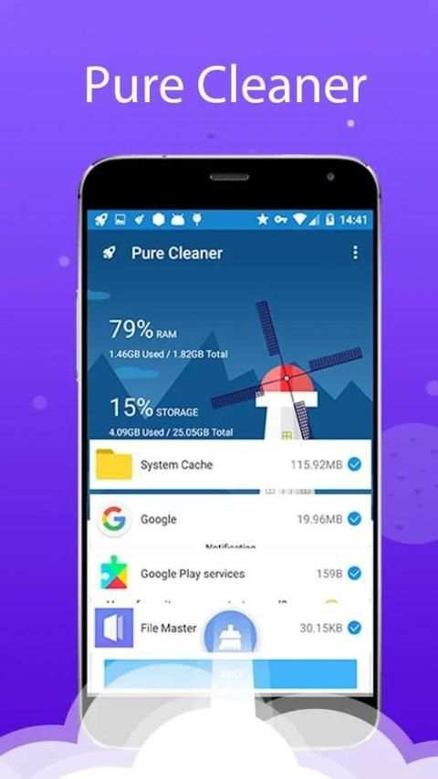 Pure Cleaner- Boost, Clean, Clear Cache and Faster screenshot 4