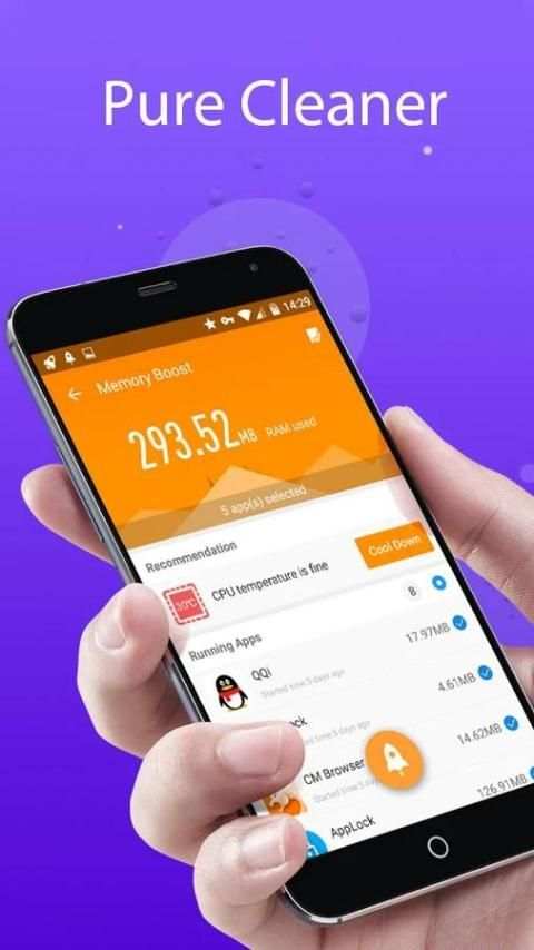 Pure Cleaner- Boost, Clean, Clear Cache and Faster screenshot 3