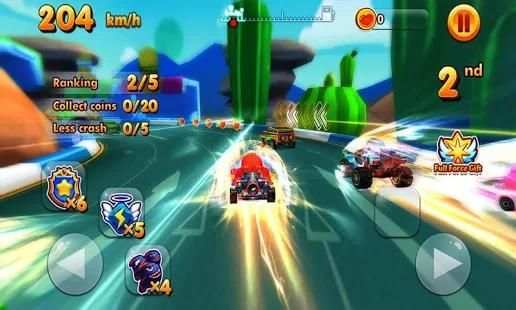 Toon Car Transform Racing Game screenshot 1