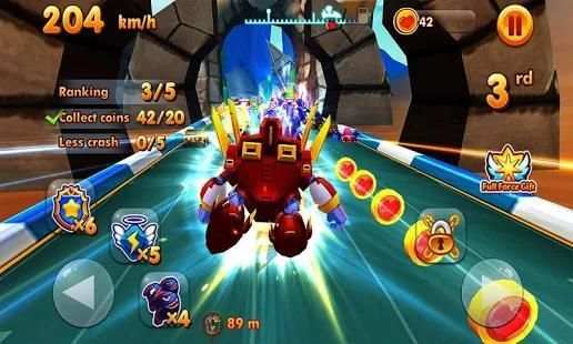 Toon Car Transform Racing Game स्क्रीनशॉट 3