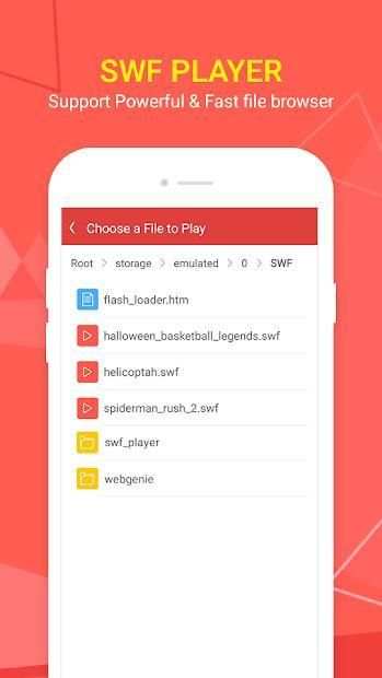 Flash Player For Android - Flash Browser screenshot 5