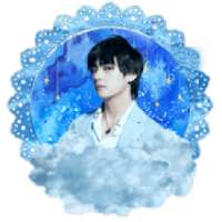 BTS V Cute Sticker - Photo Editing