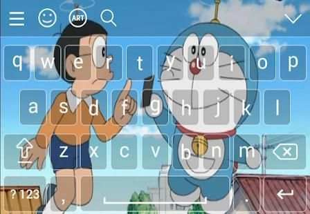 Keyboard For Doraemon screenshot 1