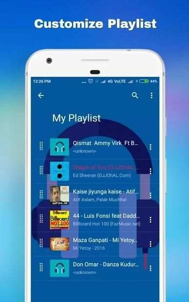 A+ Music Player स्क्रीनशॉट 4