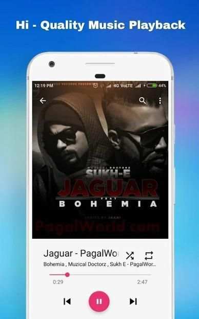A+ Music Player स्क्रीनशॉट 3