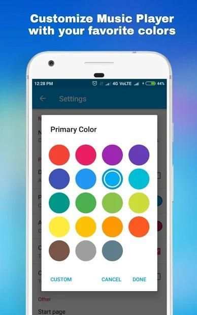 A+ Music Player स्क्रीनशॉट 1
