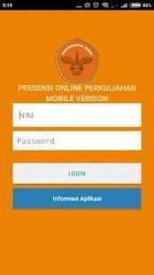 Presensi UNJA screenshot 3