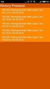 Presensi UNJA screenshot 5