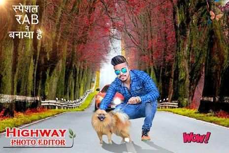 Highway Photo Editor - Background Changer स्क्रीनशॉट 6